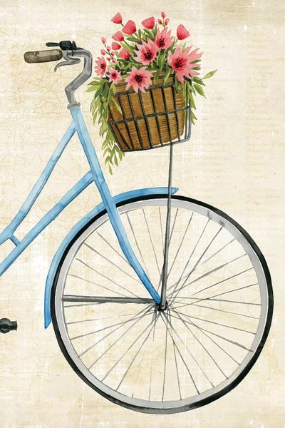 French Country Décor: Courier Fleur II by Grace Popp