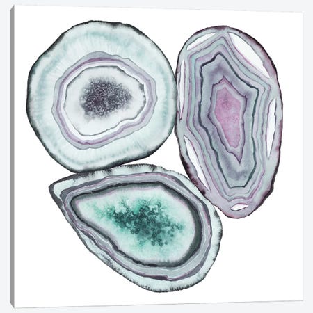 Geode Gems I Canvas Print #POP898} by Grace Popp Canvas Art Print
