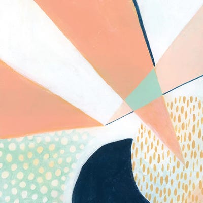 Peach Eclipse IV by Grace Popp art print