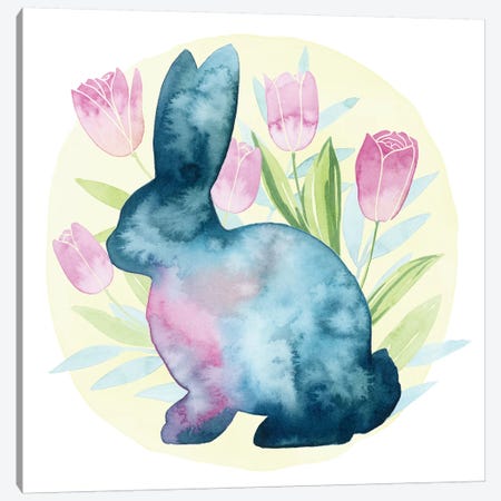 Tulip Easter I Canvas Print #POP962} by Grace Popp Canvas Art Print