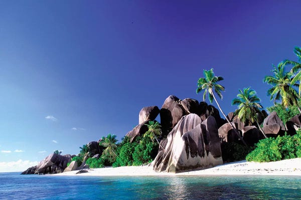 Seychelles: Anse Source d'Argent, La Digue, Republic Of Seychelles by Pete Oxford