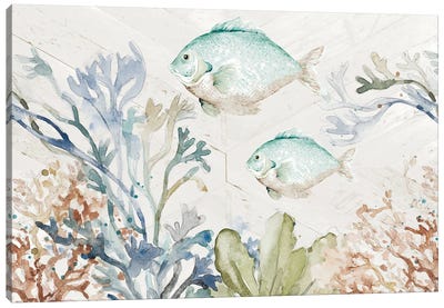 Under The Sea Canvas Art Print - Patricia Pinto
