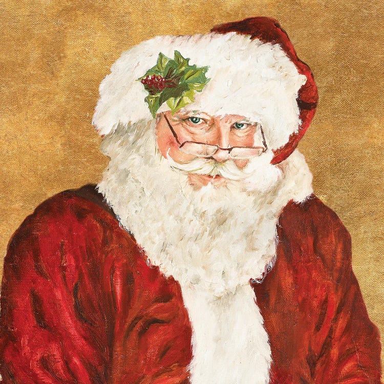 Saint Nick by Patricia Pinto wall art