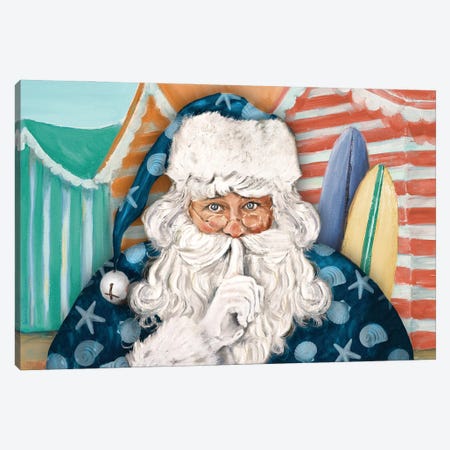 Neptunian Secret Santa Canvas Print #PPI1015} by Patricia Pinto Canvas Wall Art
