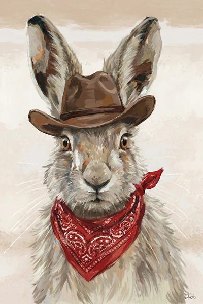 Patricia Pinto: Cowboy Rabbit by Patricia Pinto