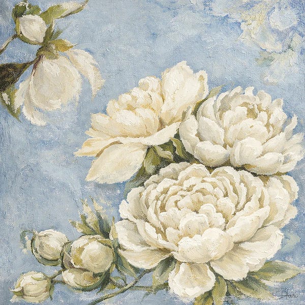 Patricia Pinto: Vintage Magnolias I by Patricia Pinto