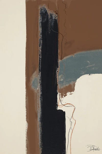Patricia Pinto: Parisian Brown Abstract by Patricia Pinto