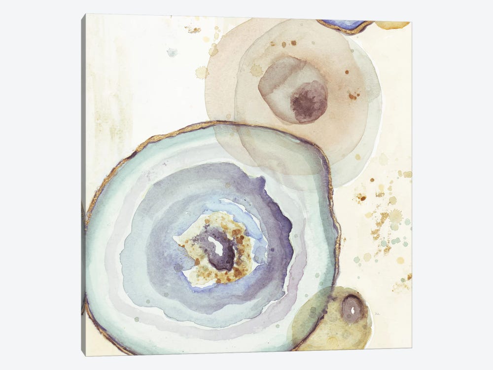 Agates Flying Square I by Patricia Pinto 1-piece Canvas Wall Art