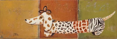 Fashion Puppy I by Patricia Pinto canvas print