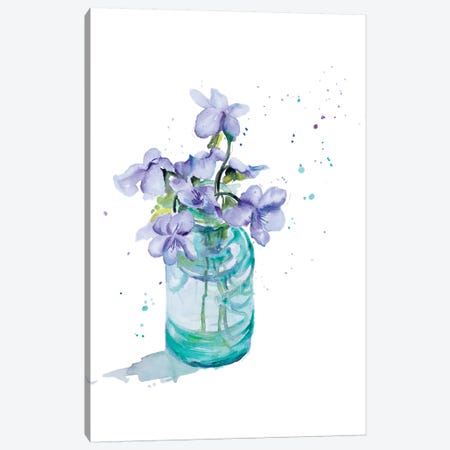 Fresh Little Flower II Canvas Print #PPI133} by Patricia Pinto Canvas Wall Art