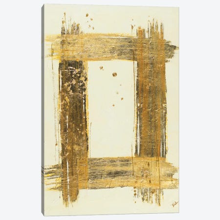 Gold Rectangle Canvas Print #PPI152} by Patricia Pinto Canvas Art