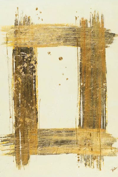 Industrial Office: Gold Rectangle by Patricia Pinto