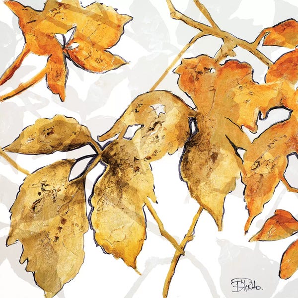 Patricia Pinto: Gold Shadows II by Patricia Pinto
