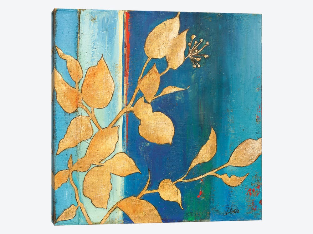 Golden Blue I by Patricia Pinto 1-piece Art Print