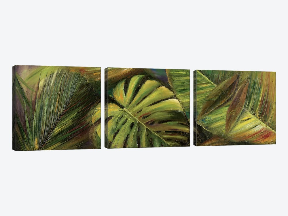 Green for Ever II by Patricia Pinto 3-piece Canvas Artwork