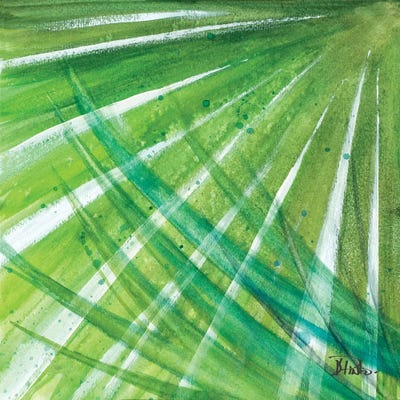 Green Palms II by Patricia Pinto framed wall art