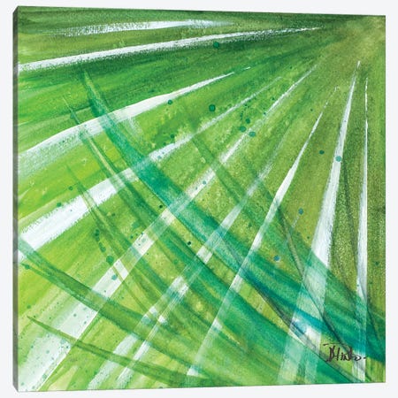 Green Palms II Canvas Print #PPI165} by Patricia Pinto Canvas Artwork