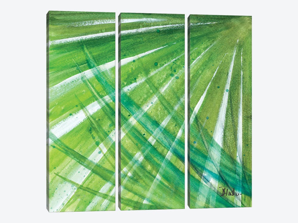 Green Palms II by Patricia Pinto 3-piece Art Print