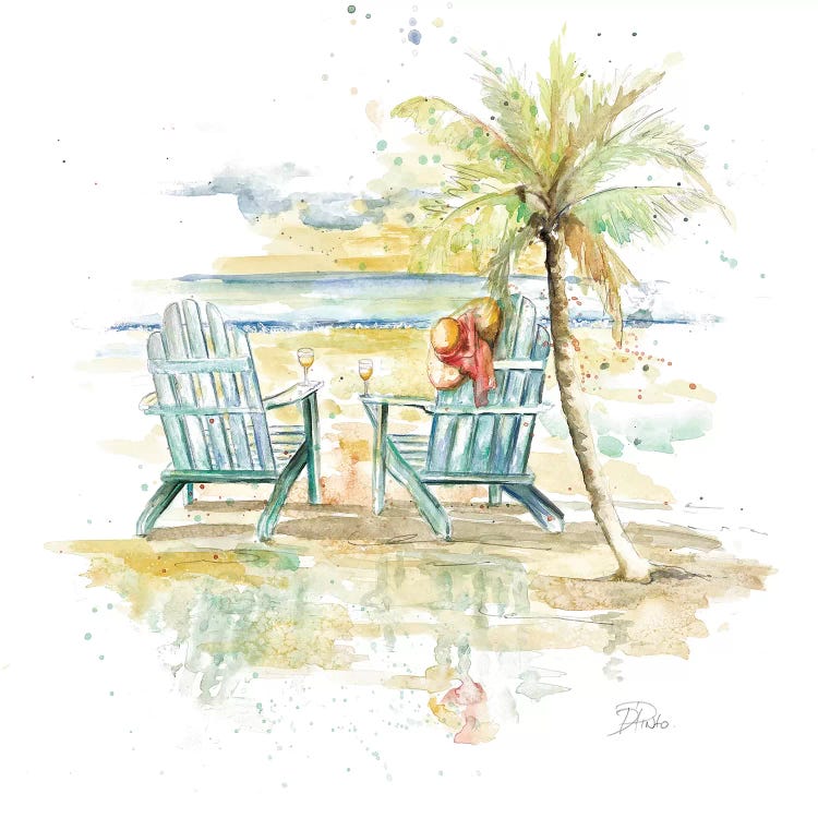 Happy Place I by Patricia Pinto wall art