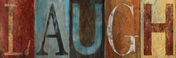 Modern Farmhouse Décor: LAUGH by Patricia Pinto