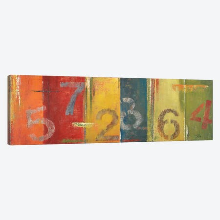 Lucky Numbers I Canvas Print #PPI186} by Patricia Pinto Canvas Artwork
