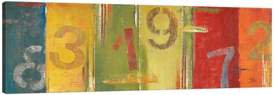Lucky Numbers II Canvas Art Print - Number Art