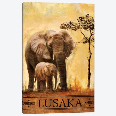 Lusaka Canvas Print #PPI188} by Patricia Pinto Art Print