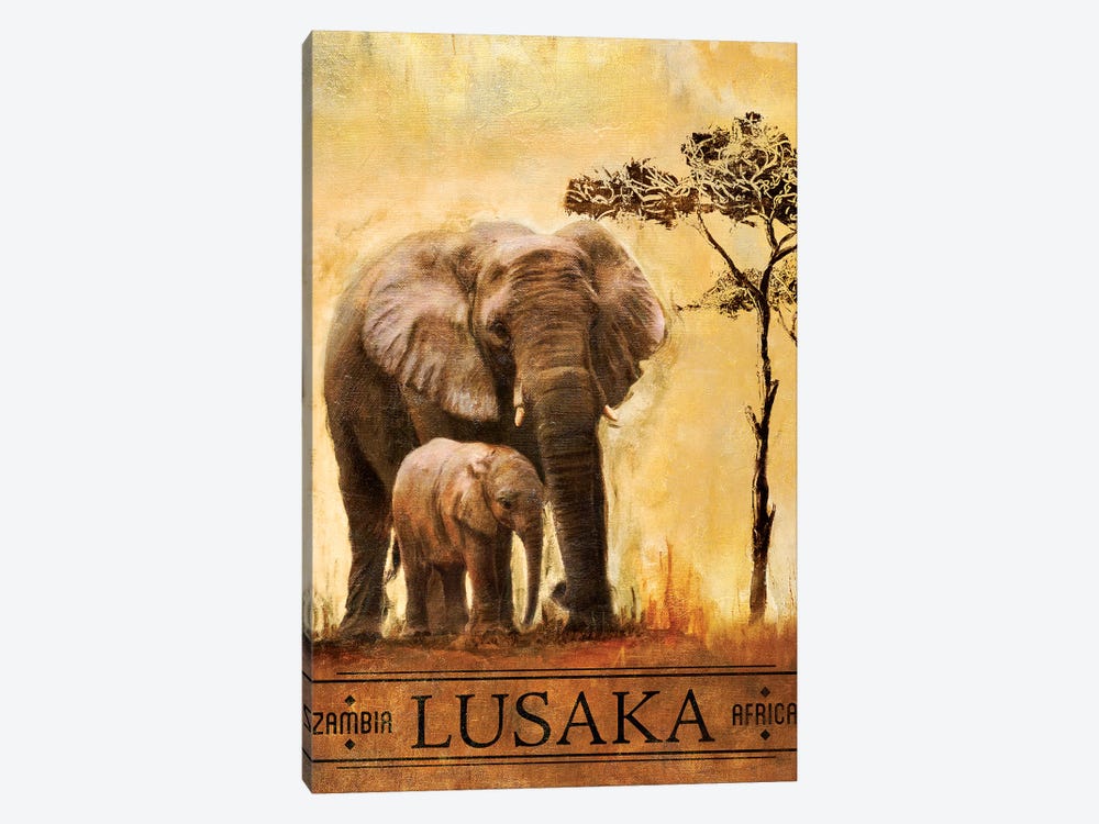 Lusaka by Patricia Pinto 1-piece Canvas Wall Art