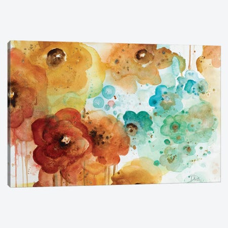 Mis Flores I Canvas Print #PPI197} by Patricia Pinto Canvas Print