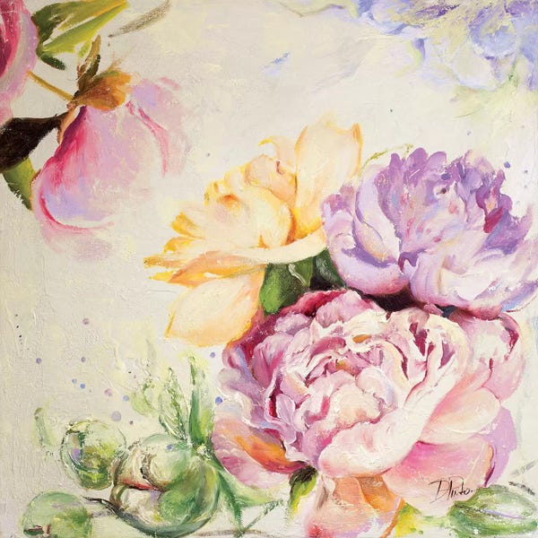 Peonies: Modern Romance I by Patricia Pinto