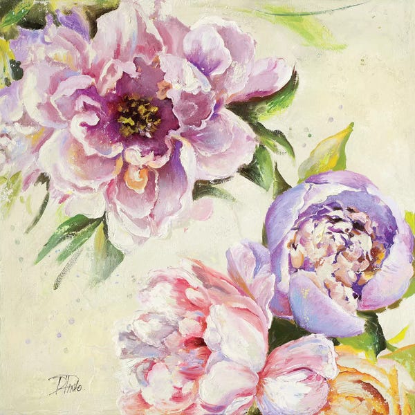 Peonies: Modern Romance II by Patricia Pinto