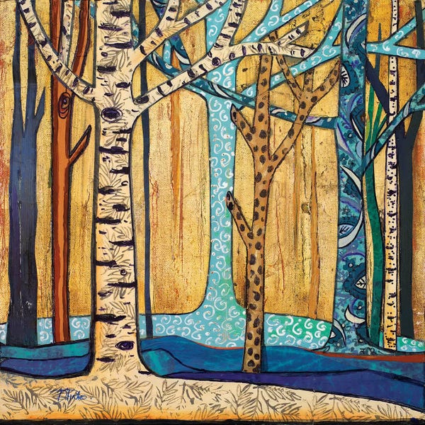 Birch Trees: Mother Nature I by Patricia Pinto