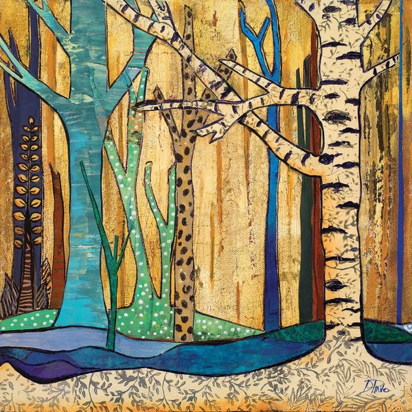 Birch Trees: Mother Nature II by Patricia Pinto