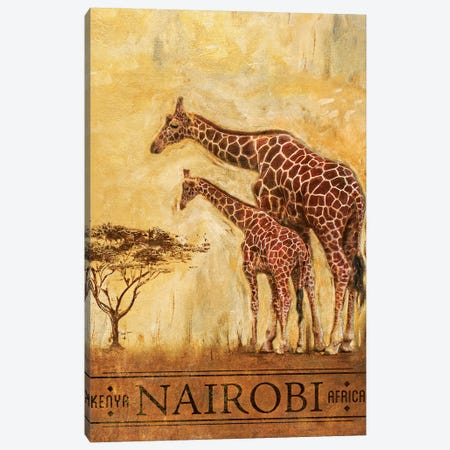 Nairobi Canvas Print #PPI205} by Patricia Pinto Art Print