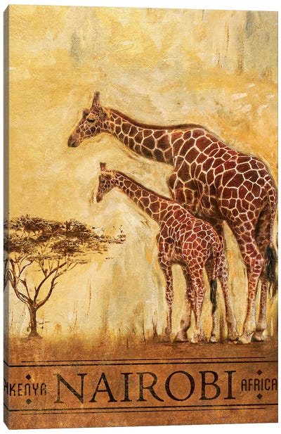 Nairobi Canvas Art Print - Kenya