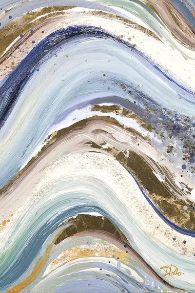 New Concept Blue by Patricia Pinto canvas print