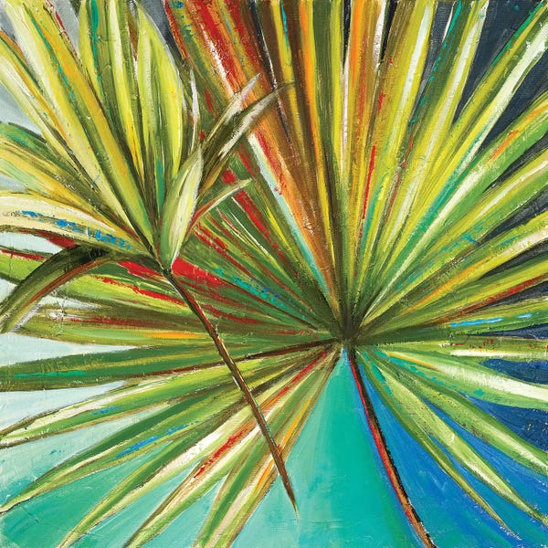 Tropical Leaves: New Palmera I by Patricia Pinto