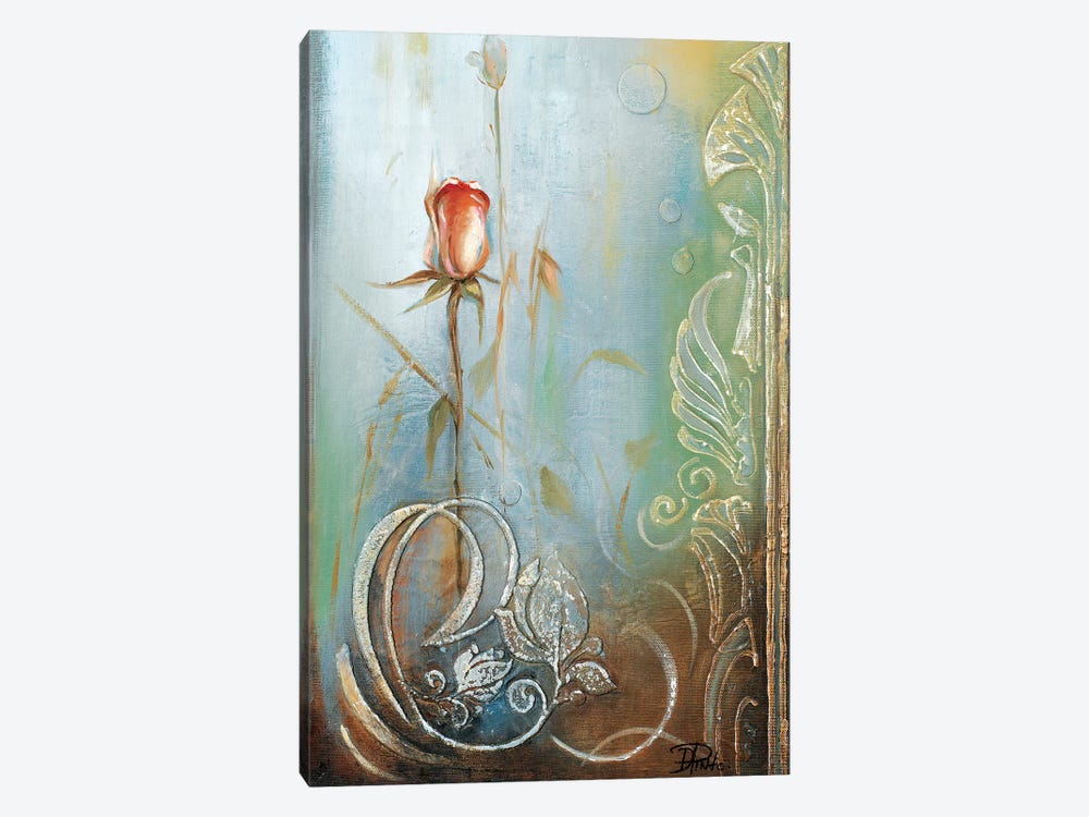 Ornaments & Roses II by Patricia Pinto 1-piece Canvas Art
