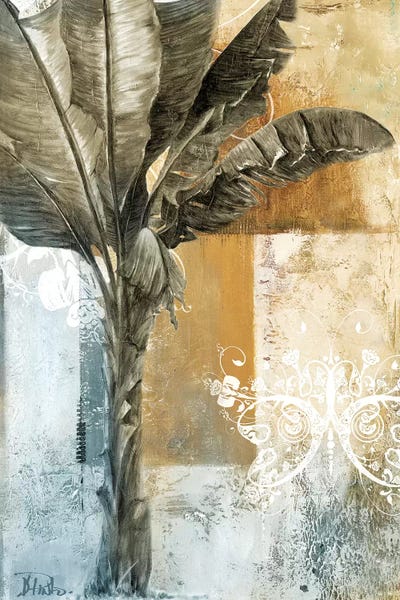Patricia Pinto: Palm & Ornament I by Patricia Pinto