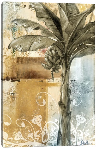 Palm & Ornament II Canvas Art Print - Patricia Pinto