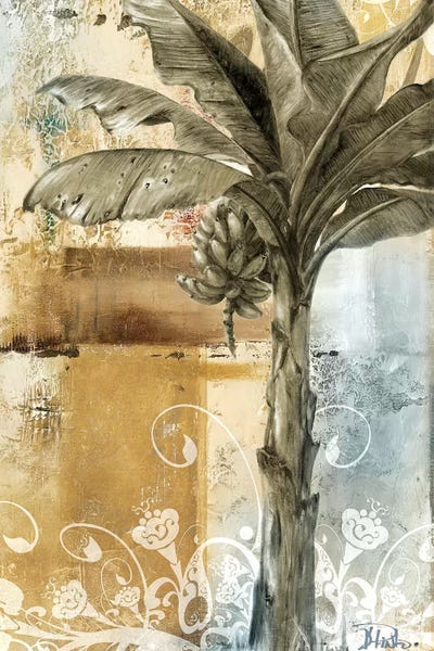 Patricia Pinto: Palm & Ornament II by Patricia Pinto