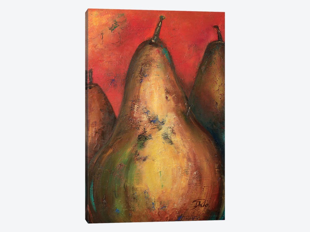 Pear I by Patricia Pinto 1-piece Canvas Art Print