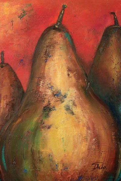 Food & Drink Still Life: Pear I by Patricia Pinto