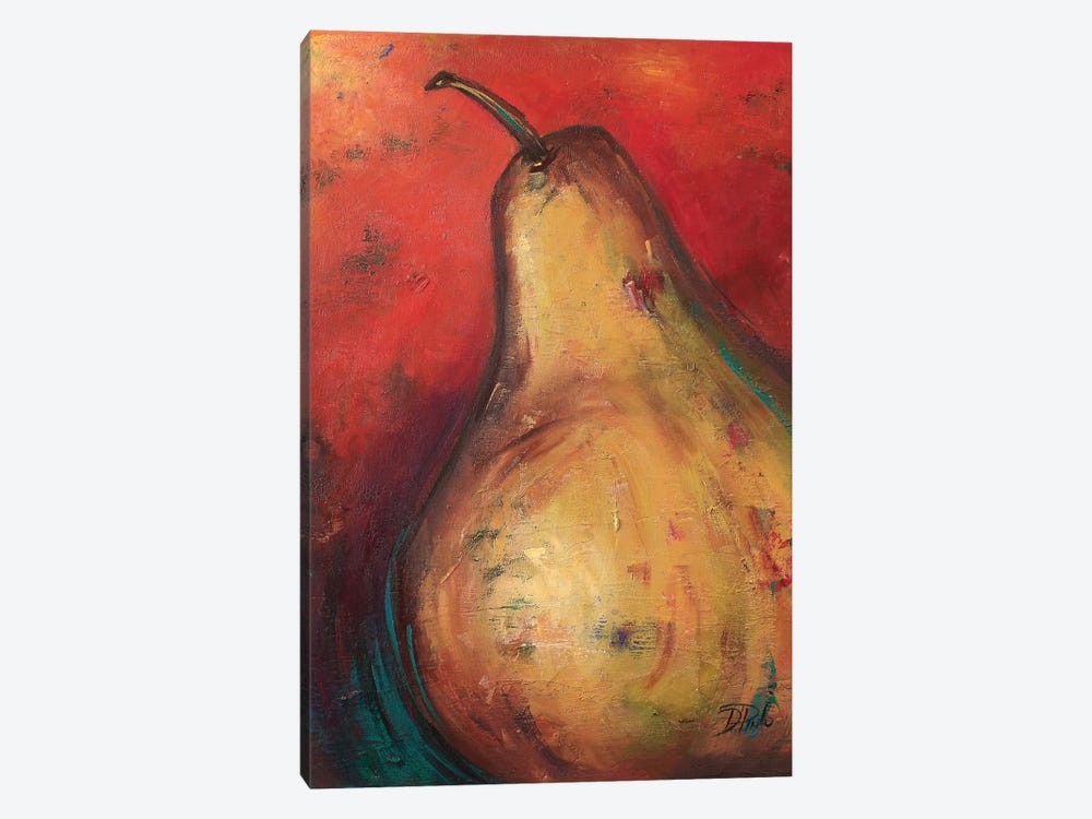 Pear II by Patricia Pinto 1-piece Canvas Artwork