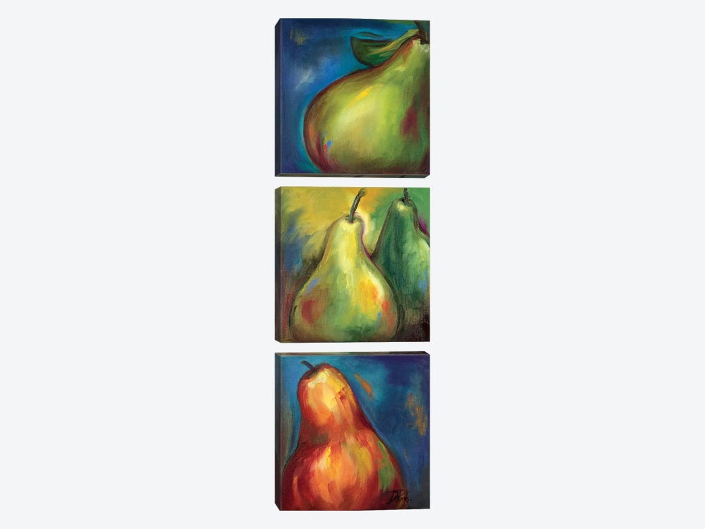 Pears 3 in 1 I by Patricia Pinto 3-piece Art Print