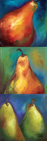 Patricia Pinto: Pears 3 in 1 II by Patricia Pinto