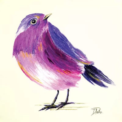 Purple Bird I by Patricia Pinto canvas print