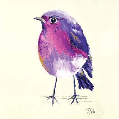 Purple Bird II by Patricia Pinto canvas print