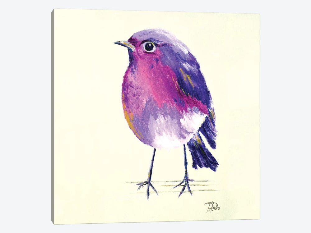Purple Bird II by Patricia Pinto 1-piece Art Print