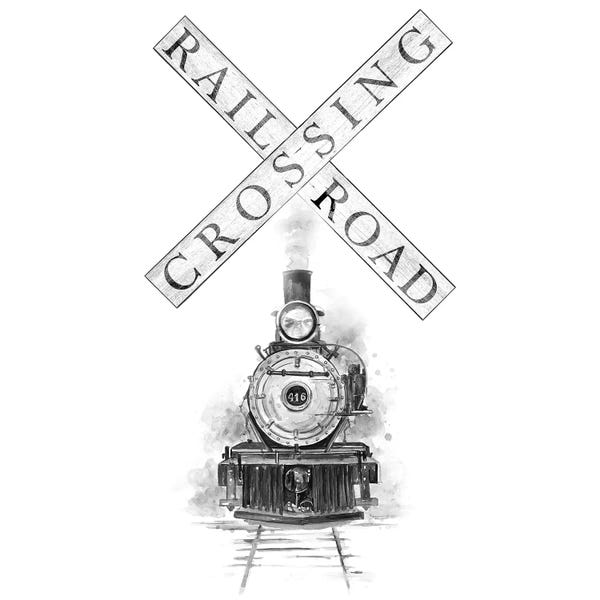 Patricia Pinto: Railroad Crossing by Patricia Pinto